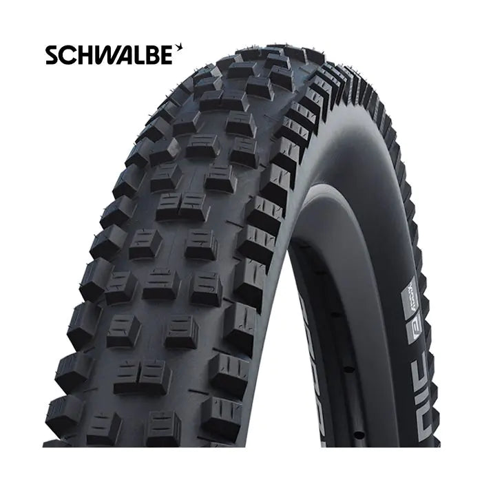 Afbeelding laden in galerijviewer, Vouwband Schwalbe Nobby Nic DD RaceGuard 27.5 x 2.40 62-584 mm - zwart
