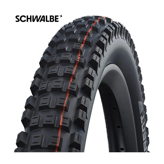 Afbeelding laden in galerijviewer, Buitenband Schwalbe 27.5-2.80(70-584) Eddy Current Rear Evolu. zw vw
