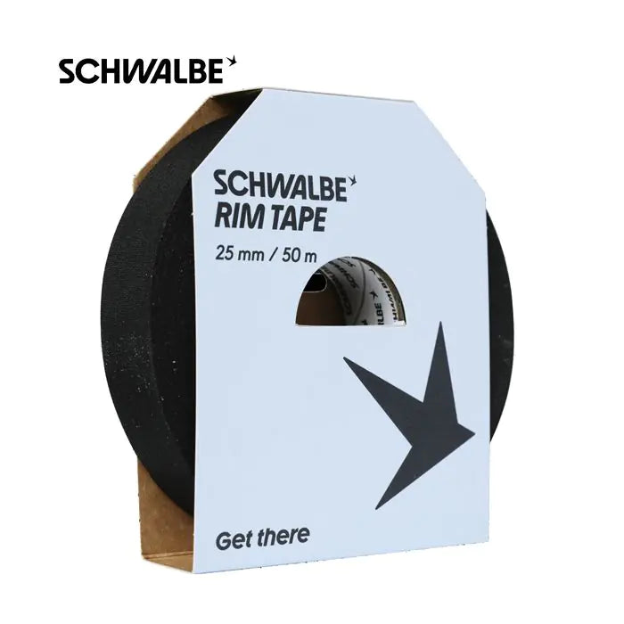 Afbeelding laden in galerijviewer, Schwalbe velglint zelfklevend 25mm 50m rol textiel
