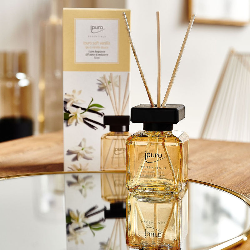 Afbeelding laden in galerijviewer, Ipuro geurdiffuser soft vanilla 50 ml
