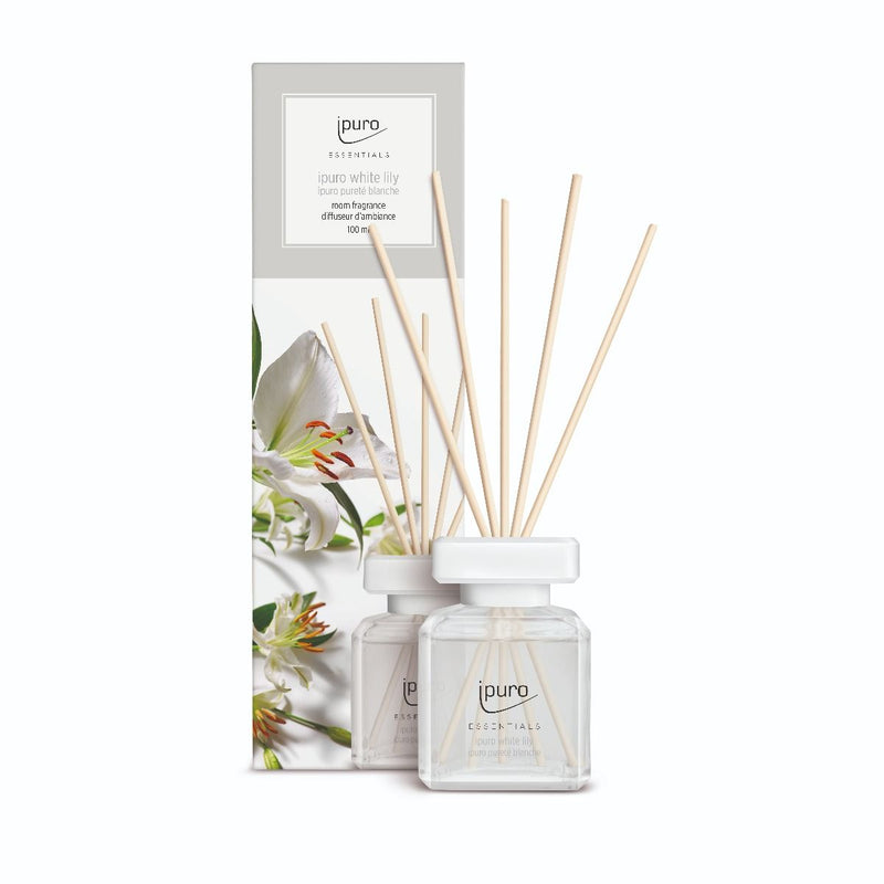 Afbeelding laden in galerijviewer, Ipuro geurdiffuser white lily 100 ml
