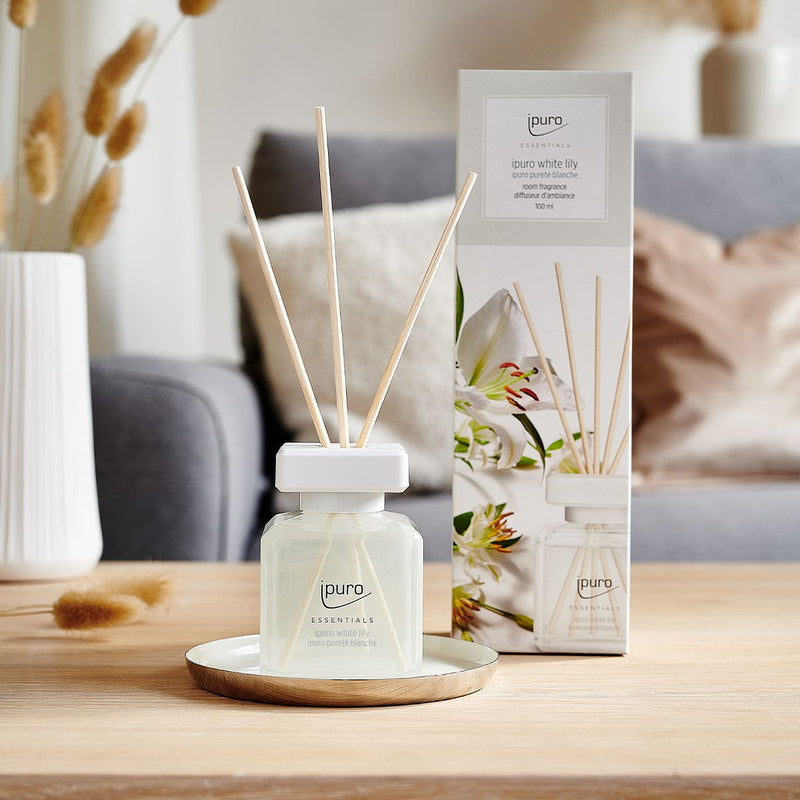 Afbeelding laden in galerijviewer, Ipuro geurdiffuser white lily 100 ml

