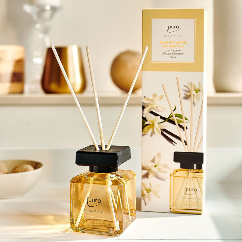 Afbeelding laden in galerijviewer, Ipuro geurdiffuser soft vanilla 100 ml
