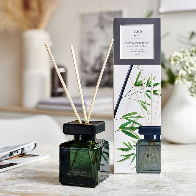 Afbeelding laden in galerijviewer, Ipuro geurdiffuser black bamboo 100 ml
