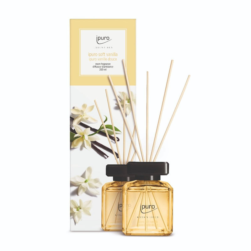 Afbeelding laden in galerijviewer, Ipuro geurdiffuser soft vanilla 200 ml
