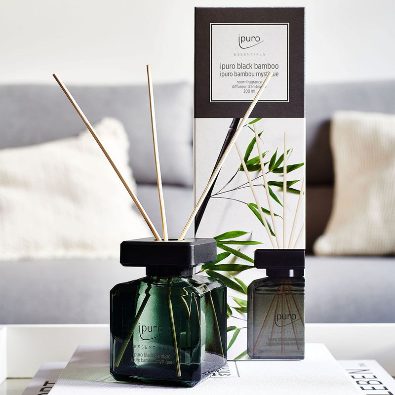 Afbeelding laden in galerijviewer, Ipuro geurdiffuser black bamboo 200 ml
