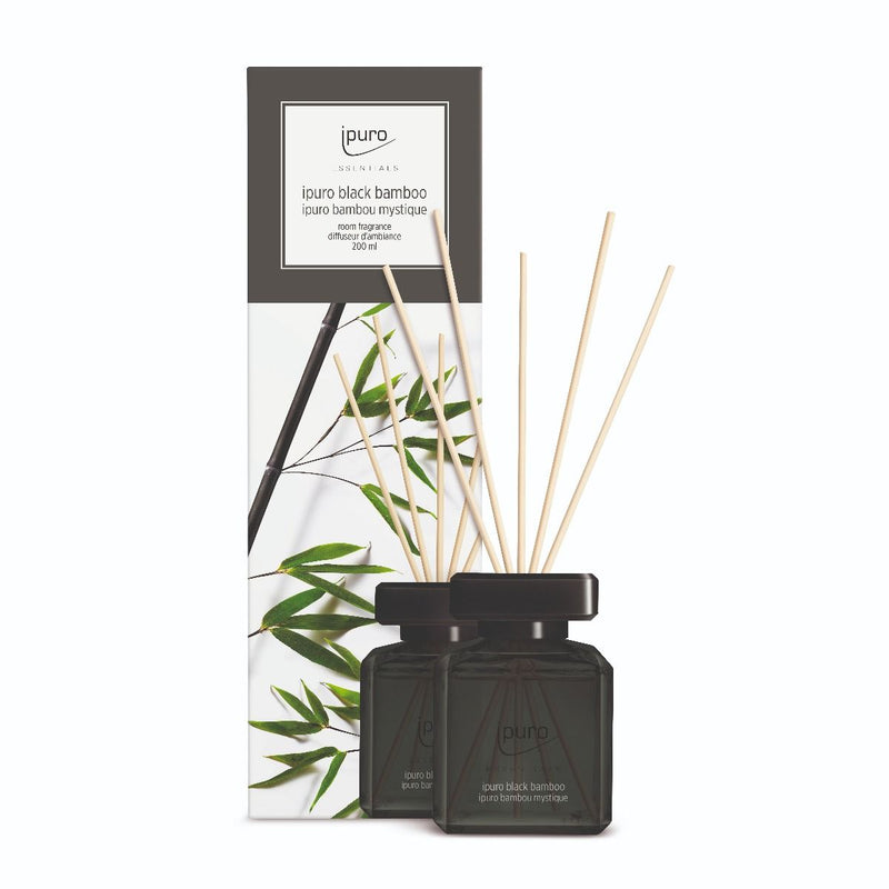 Afbeelding laden in galerijviewer, Ipuro geurdiffuser black bamboo 200 ml
