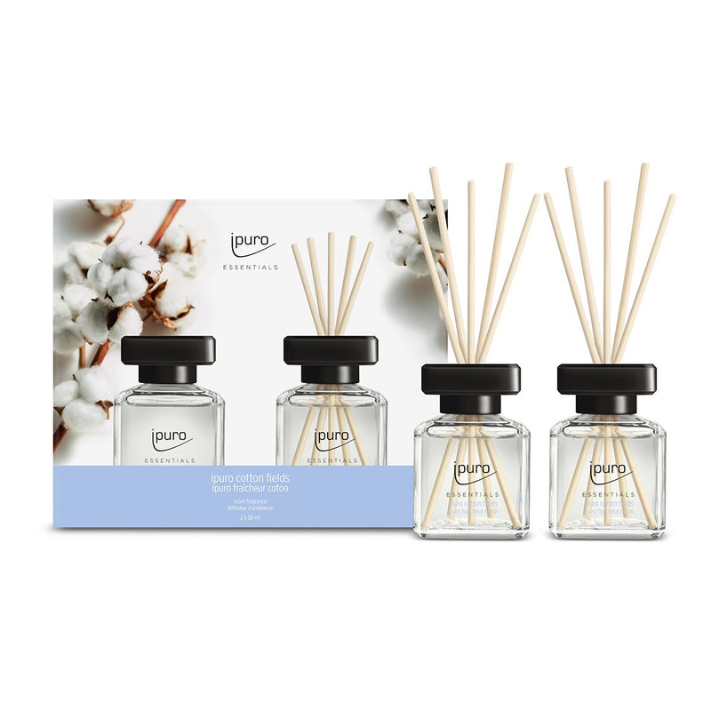 Afbeelding laden in galerijviewer, Ipuro geurdiffuser cotton field 2 x 50 ml
