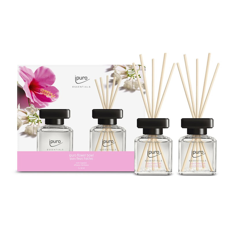 Afbeelding laden in galerijviewer, Ipuro geurdiffuser flower bowl 2 x 50 ml
