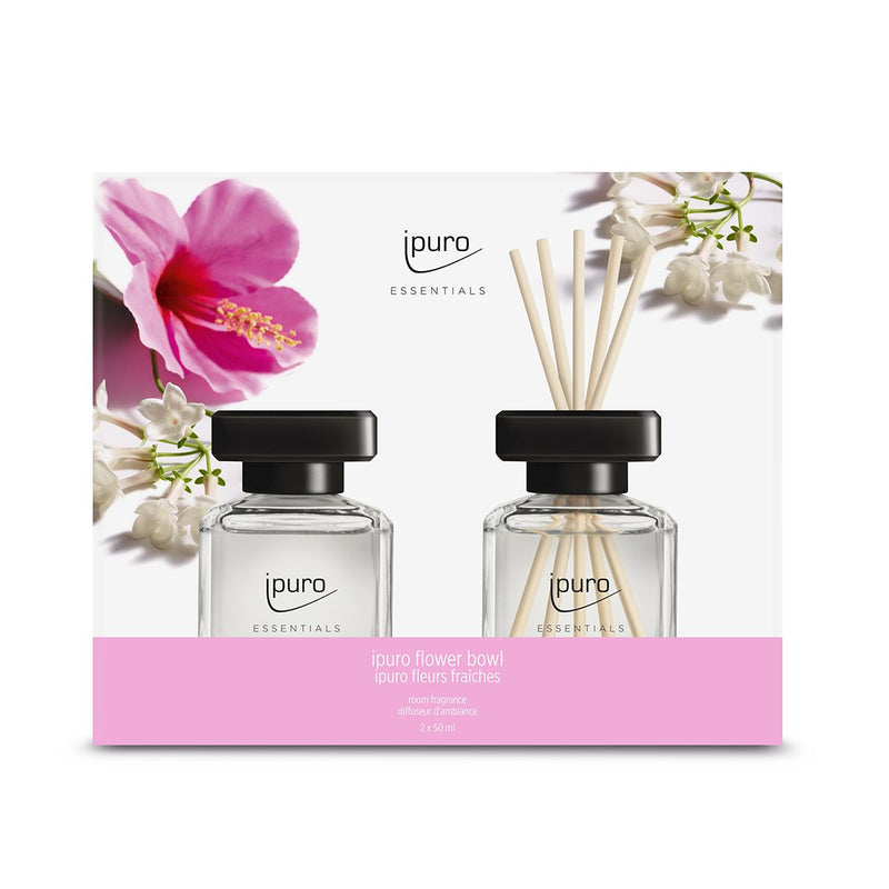 Afbeelding laden in galerijviewer, Ipuro geurdiffuser flower bowl 2 x 50 ml
