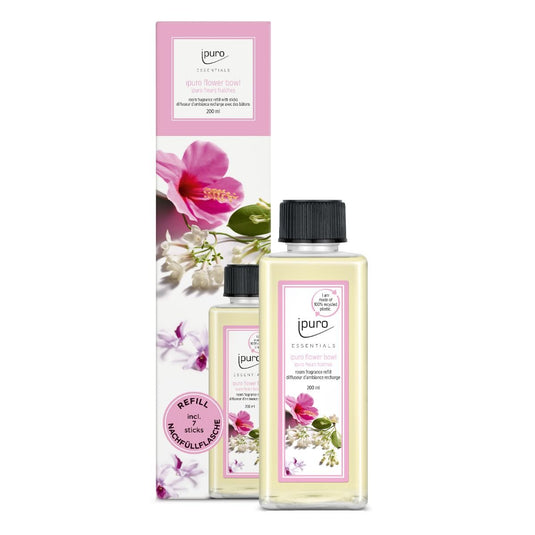 Ipuro geurdiffuser navulling flower bowl 200ml