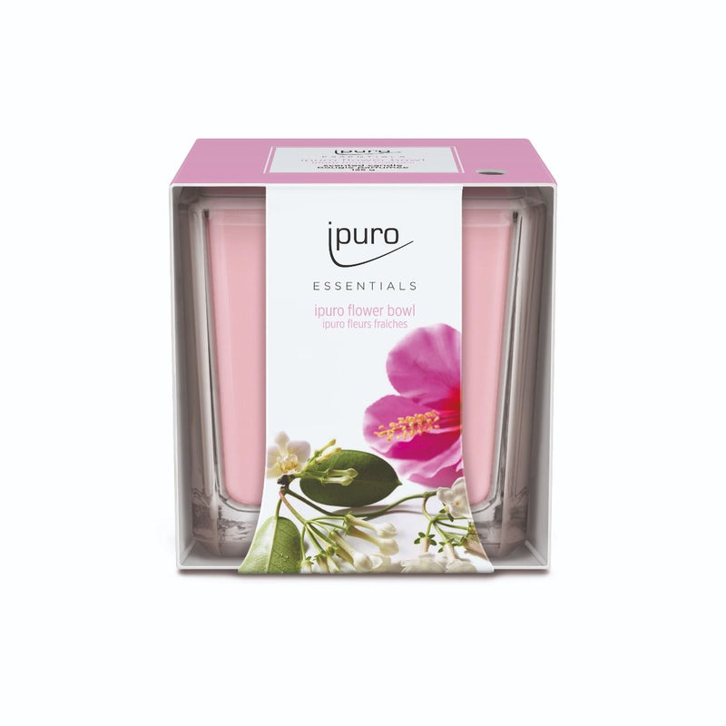 Afbeelding laden in galerijviewer, Ipuro geurkaars flower bowl 125gr.
