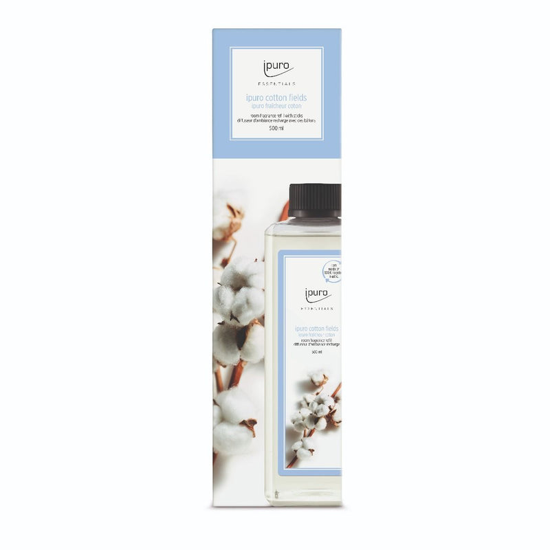 Afbeelding laden in galerijviewer, Ipuro geurdiffuser navulling cotton fields 500ml
