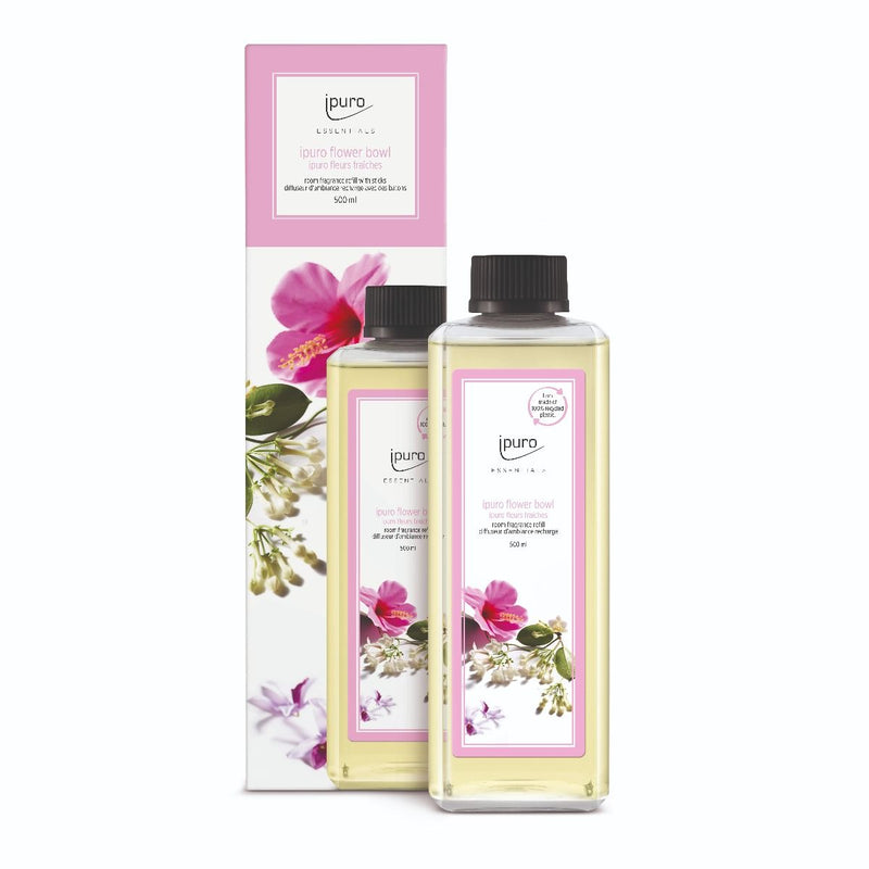 Afbeelding laden in galerijviewer, Ipuro geurdiffuser navulling flower bowl 500ml
