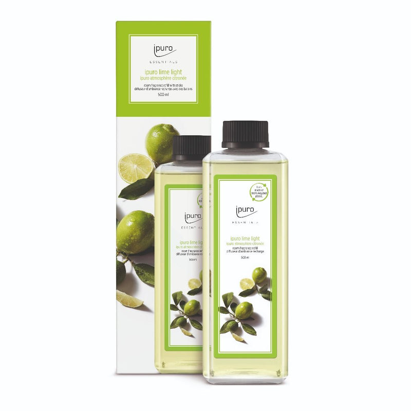 Afbeelding laden in galerijviewer, Ipuro geurdiffuser navulling lime light 500ml
