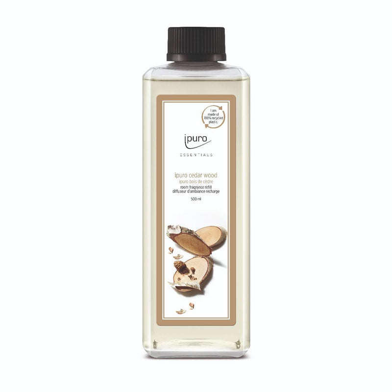 Afbeelding laden in galerijviewer, Ipuro geurdiffuser navulling cedar wood 500ml
