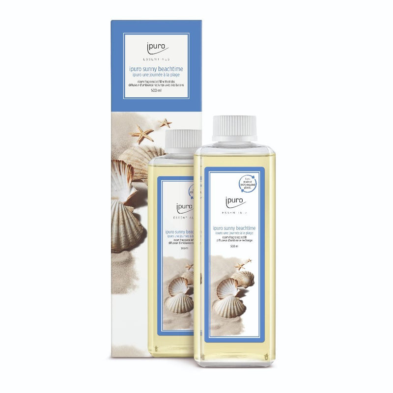 Afbeelding laden in galerijviewer, Ipuro geurdiffuser navulling sunny beachtime 500ml
