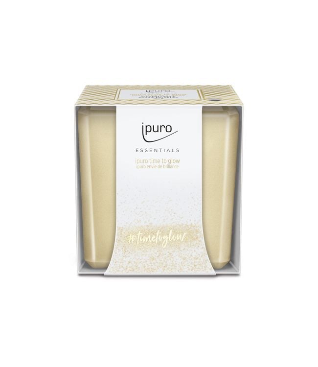 Afbeelding laden in galerijviewer, Ipuro geurkaars time to glow 125gr.
