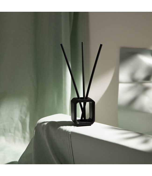 Afbeelding laden in galerijviewer, Ipuro scented sticks vase set black bamboo zwart

