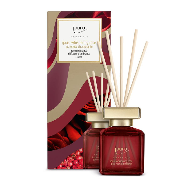 Afbeelding laden in galerijviewer, Ipuro geurdiffuser whispering rose 50ml
