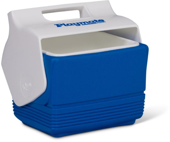 Afbeelding laden in galerijviewer, Igloo Playmate Mini koelbox 3,8 liter blauw wit
