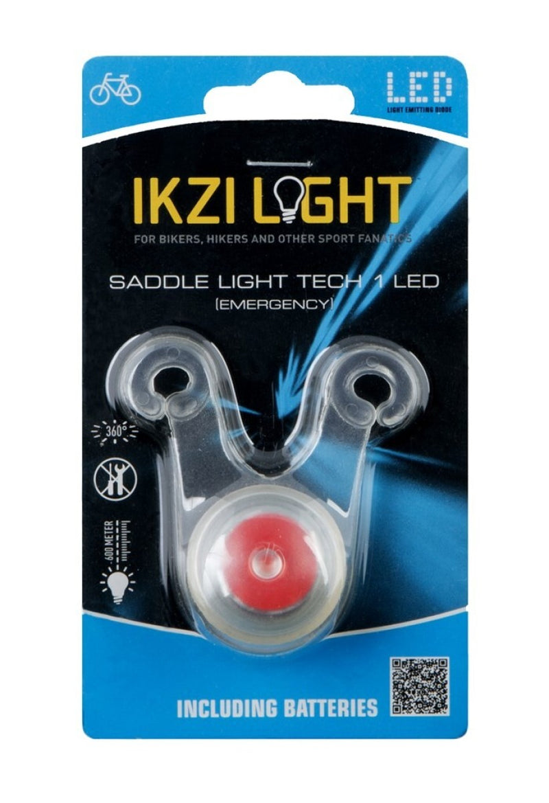Afbeelding laden in galerijviewer, IKZI-Light LED achterlicht montage onder zadel 1411150
