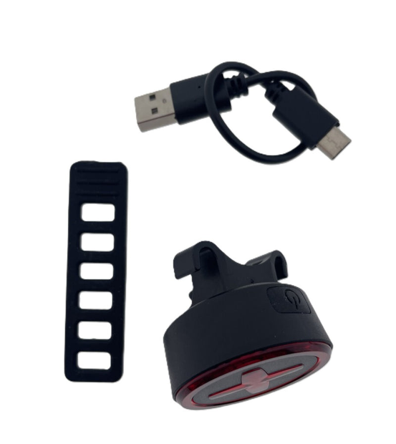 Afbeelding laden in galerijviewer, Buzaglo ikzilight achterlicht mr x met 4014 led, usb-oplaadbaar
