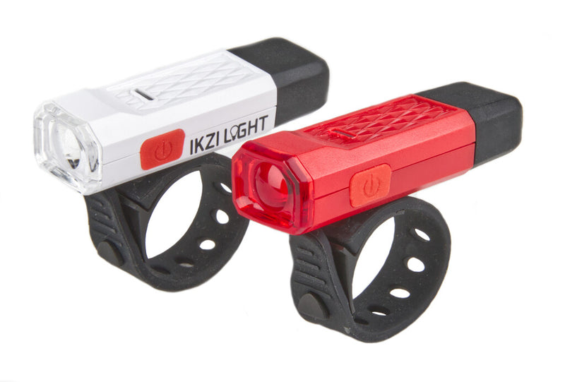 Afbeelding laden in galerijviewer, IKZI-Light LED set voor+achter Goodnight Twin oplaadbaar
