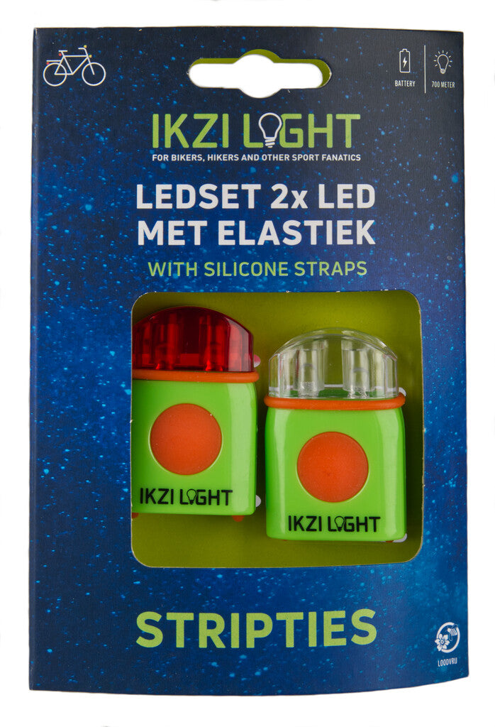 Afbeelding laden in galerijviewer, Verlichtingset Ikzi stripties groen
