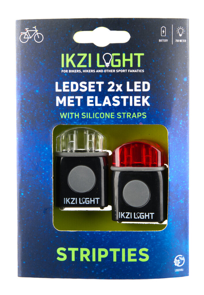 Afbeelding laden in galerijviewer, Verlichtingsset Stripties LED Zwart
