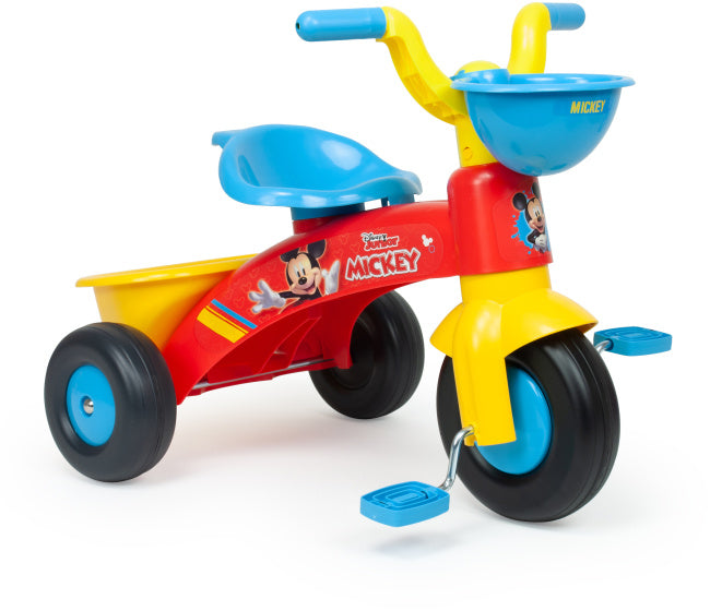 Afbeelding laden in galerijviewer, Injusa Mickey Mouse Trico Max driewieler Jongens Rood Geel
