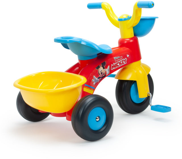Afbeelding laden in galerijviewer, Injusa Mickey Mouse Trico Max driewieler Jongens Rood Geel
