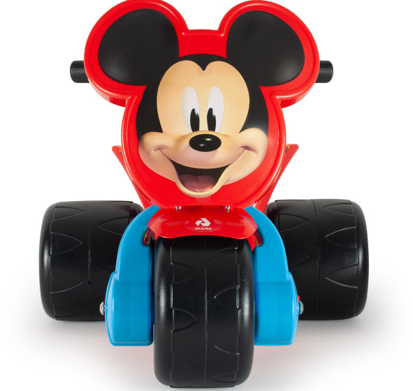Afbeelding laden in galerijviewer, Injusa Mickey Mouse Samurai Trimoto accuvoertuig 6V rood

