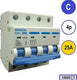 Enzo installatieautomaat 25a c kar 4p gacia - 4517825
