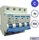 Enzo installatieautomaat 50a c kar 4p gacia - 4517834