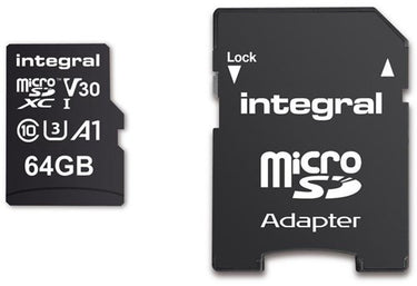 Enzo integral micro sd geheugenkaart v30 64gb - 9500405
