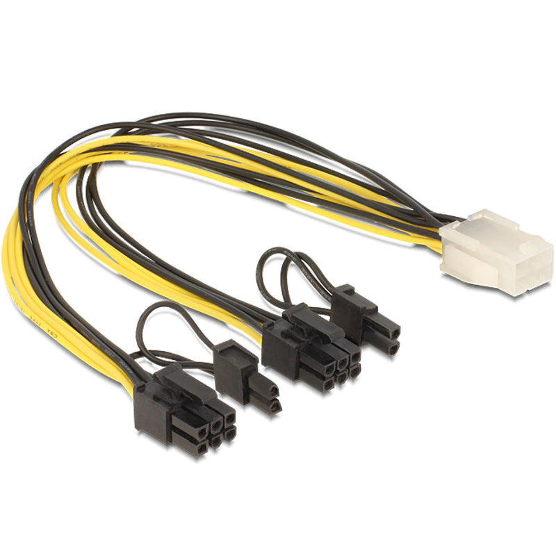 Afbeelding laden in galerijviewer, Pcie y-voedingskabel
