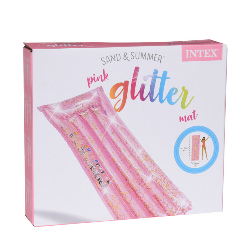 Afbeelding laden in galerijviewer, Intex - Pink Glitter luchtbed
