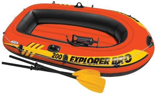 Afbeelding laden in galerijviewer, Intex Explorer 200 Set Mét peddels en pomp
