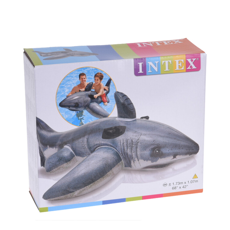 Afbeelding laden in galerijviewer, Intex ride-on haai 173x107cm
