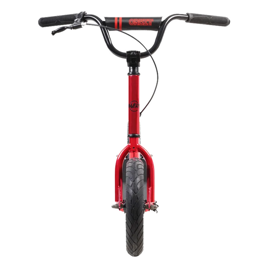 invert red scooter