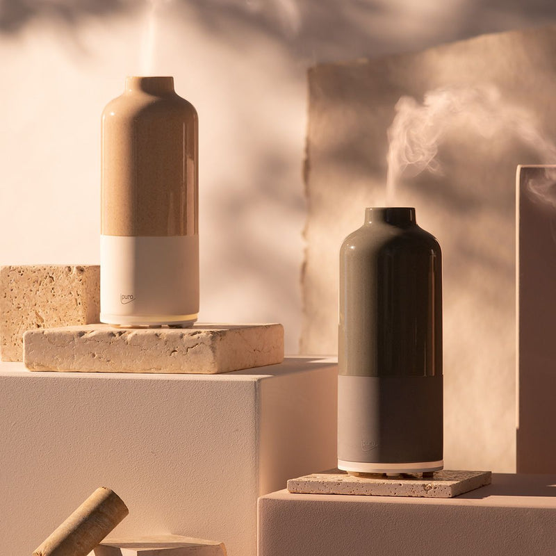 Afbeelding laden in galerijviewer, Ipuro air sonic aroma bottle grijs groen
