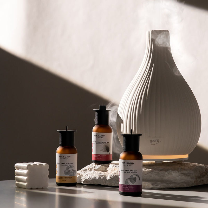 Afbeelding laden in galerijviewer, Ipuro air sonic aroma vaas wit
