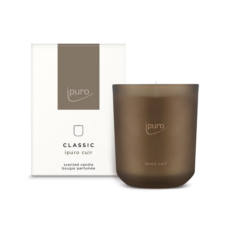 Afbeelding laden in galerijviewer, Ipuro geurkaars cuir 270gr
