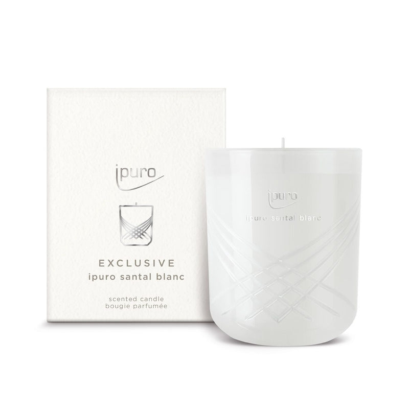 Afbeelding laden in galerijviewer, Ipuro geurkaars santal blanc 270gr
