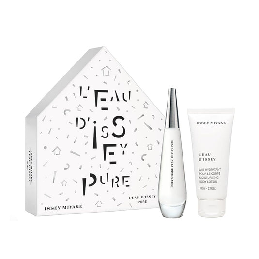 Issey miyake geschenkset l'eau d'issey femme eau de toilette spray 50ml + bodylotion 100ml dames