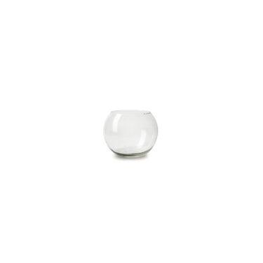 B-living bolvaas rondo helder glas ã˜19xh15cm