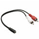 Nedis jack naar tulp kabel