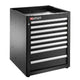Facom ladeblok | 8 laden | zwart | jls3-mbs8t jls3-mbs8tbs