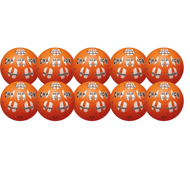 Mondo bal champion classic 23cm oranje zak a 10 st web